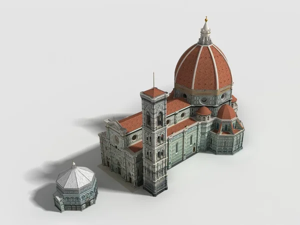 Firenze katedral – stockfoto