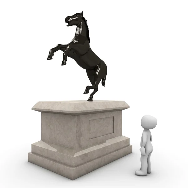 Estatua de caballo — Foto de Stock