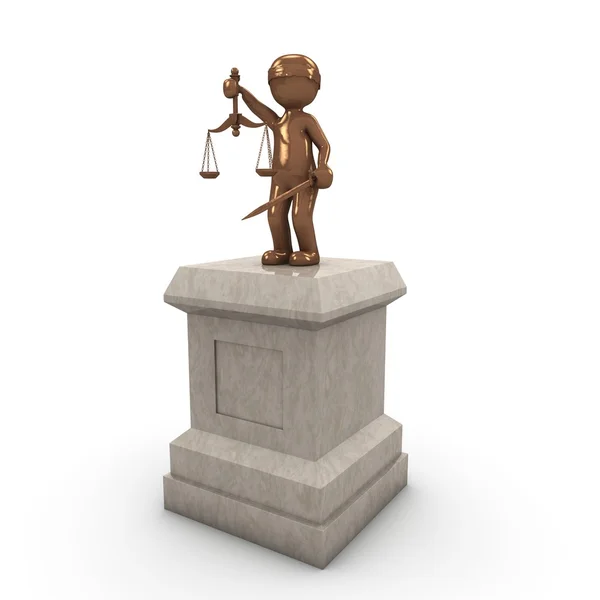 Libra statue — Stock Photo, Image