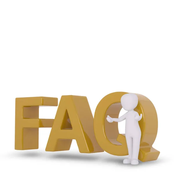 Find Faq Letters Stock Images — Stock Photo, Image