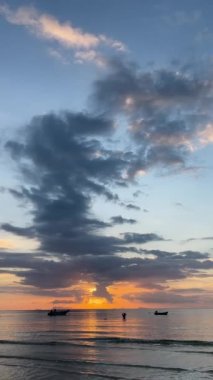 Tayland harika gün batımı