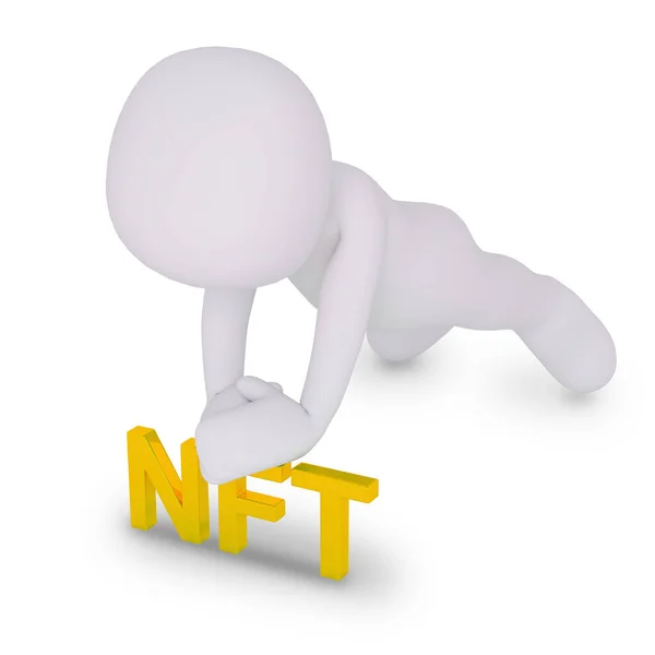 Bedeutet Nft — Stockfoto