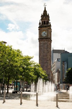 Albert Memorial saat Belfast - Kuzey İrlanda
