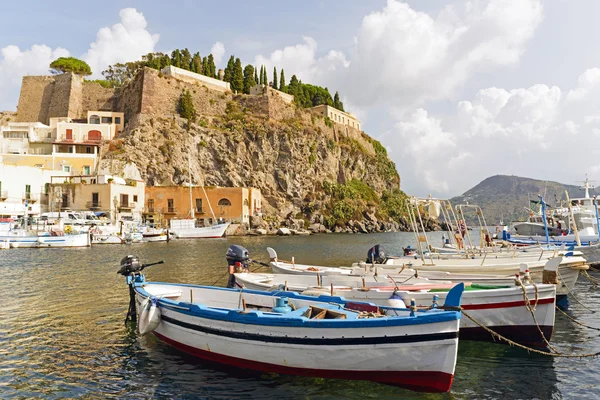 Isola di Lipari eolie sicilia italia Foto Stock Royalty Free