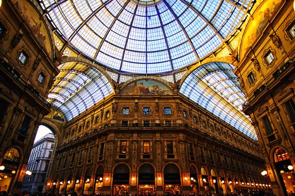 Milano Galleria Vittorio Emanuele II Foto Stock