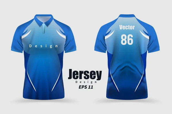 Customized Cricket Team Jersey Design, Vector illustration.