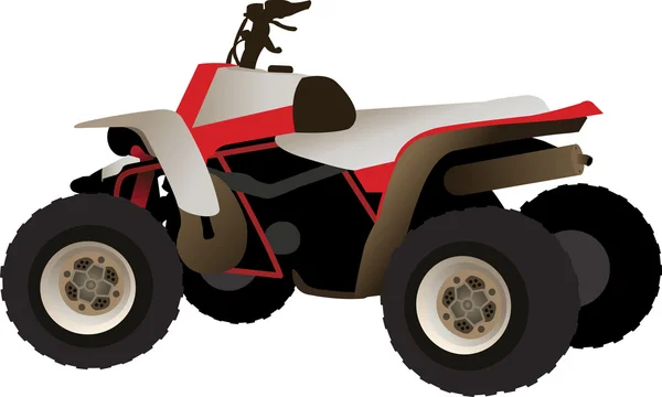 Quadbike — Stock Vector