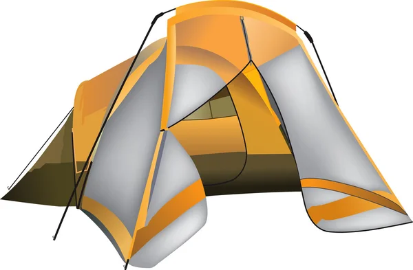 Camping tält — Stock vektor