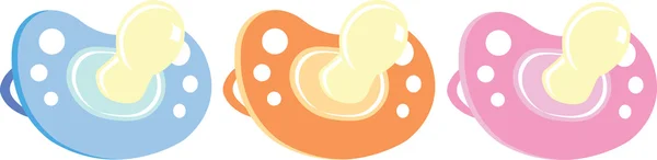 Baby pacifier — Stock Vector