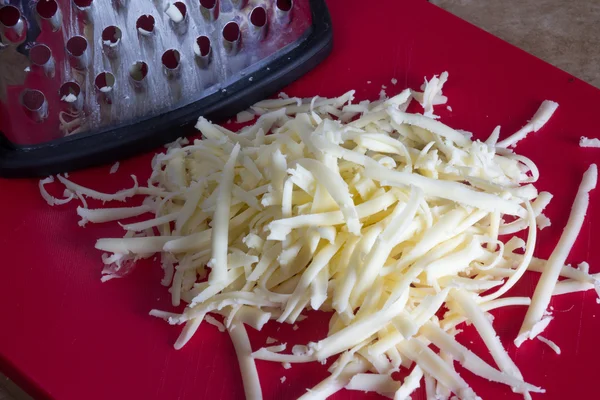 Shredded Cheese — Stock Photo, Image