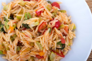 vegetable orzo