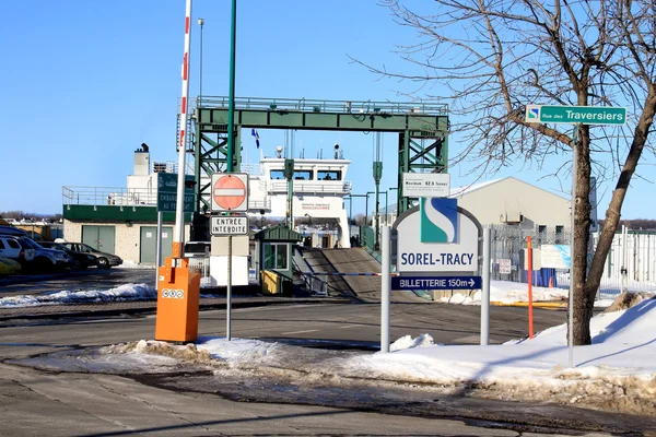 Sorel-Tracy ferry boat — Stock Photo, Image