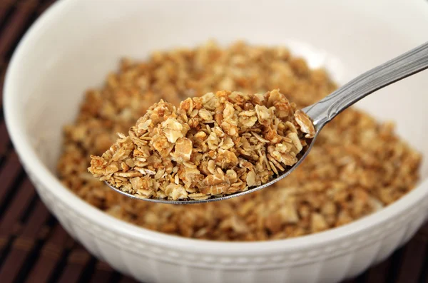 Cereal saludable en cuchara —  Fotos de Stock