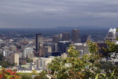 mt. Kraliyet şehir montreal görünümünden