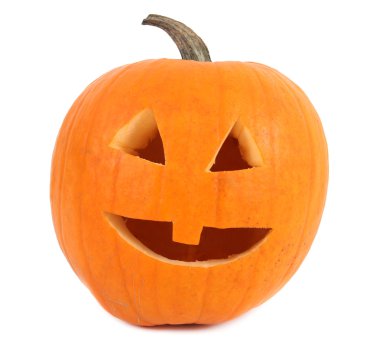 Jack-o-lantern izole