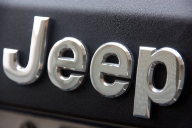 Jeep logo yakın çekim