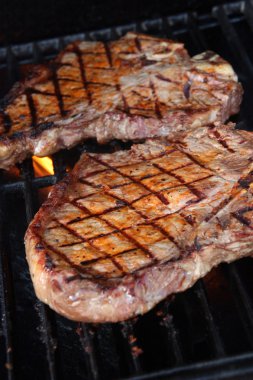 t-Bones biftek ızgara