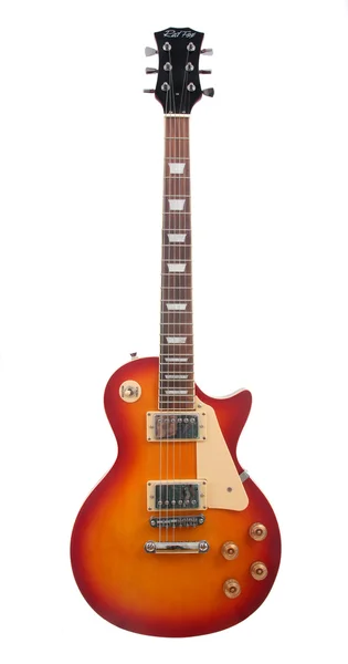 Vörös róka elektromos gitár — Stock Fotó