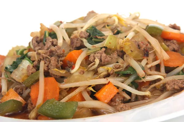 Chop suey meal Royalty Free Stock Photos