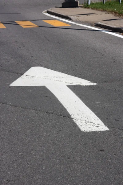 Road arrow — Stock Photo, Image