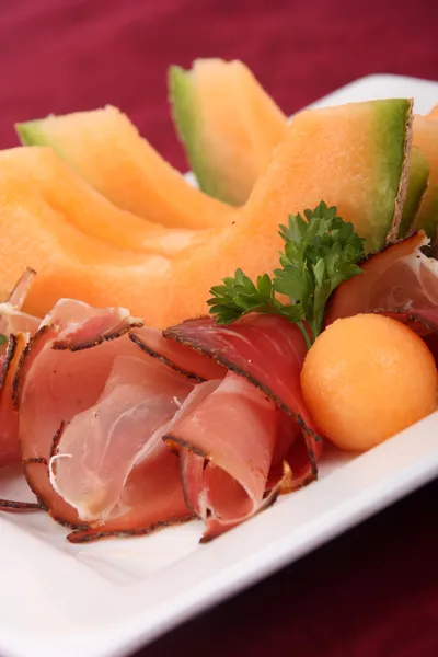 Prosciutto et melon — Photo