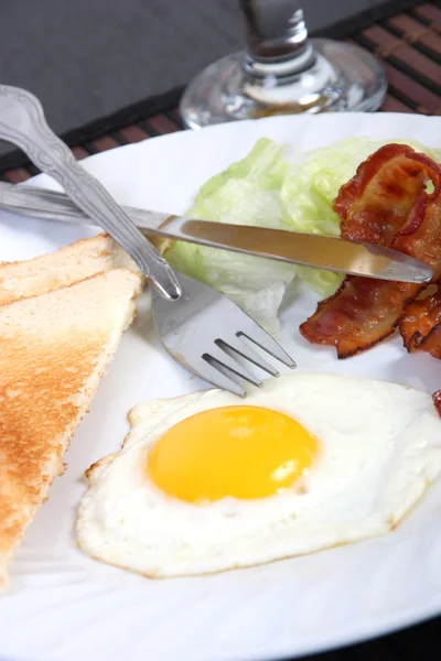 Egg breakfast — Stock Photo, Image