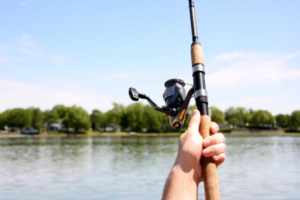 Haste de pesca — Fotografia de Stock