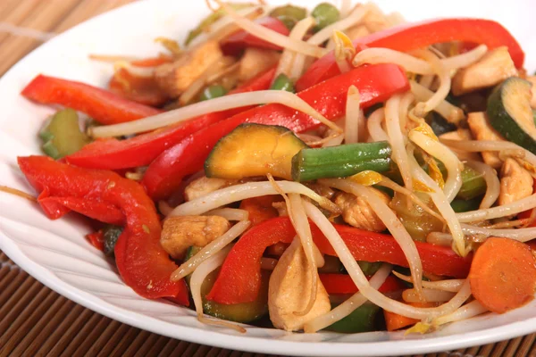 Vegetable stir-fry — Stock Photo, Image