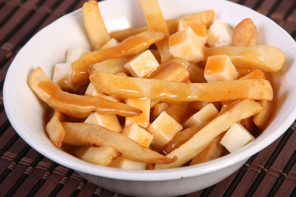 Poutine — Stockfoto