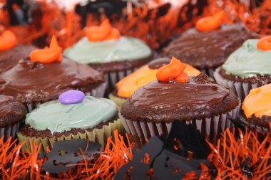 Cadılar Bayramı cupcakes