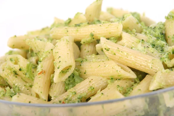 Macarrão pesto — Fotografia de Stock