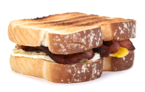 Bacon and egg sandwich — Stock Photo, Image
