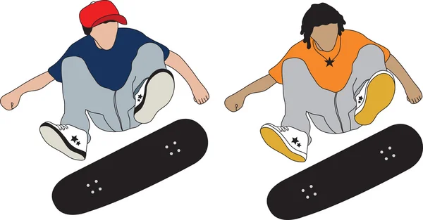 Skateboard — Stockový vektor