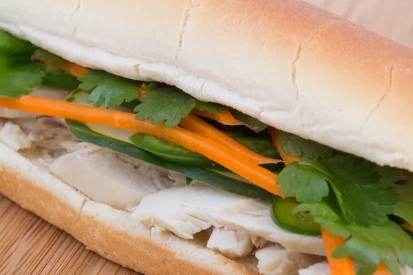 Banh mi - sándwich vietnamita — Foto de Stock