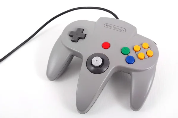 Kontrolera Nintendo 64 — Zdjęcie stockowe