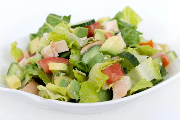 Ensalada de pollo y aguacate —  Fotos de Stock