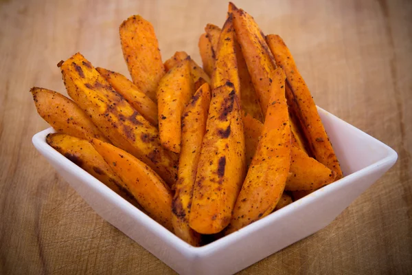 Batata-doce fritas — Fotografia de Stock