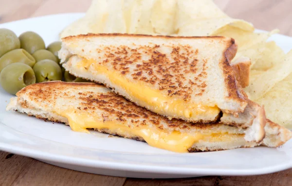 Sandwich au fromage grillé — Photo