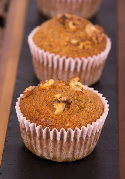 Bolo de bolinho de noz — Fotografia de Stock