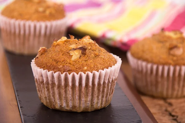 Nut muffin cake — Stock Photo, Image