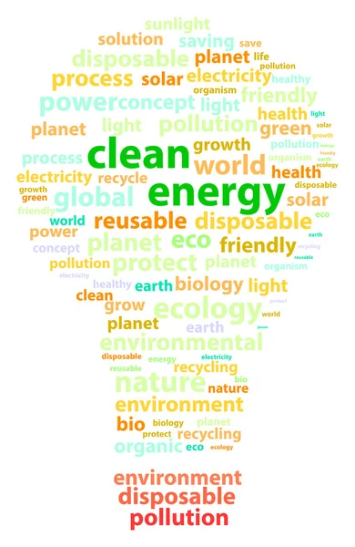 Clean Energy — Stock Vector