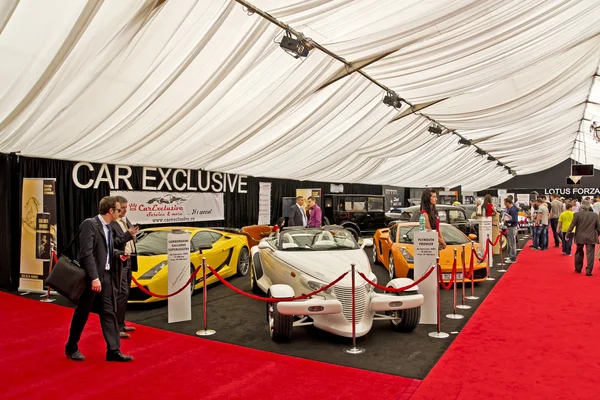 Carros de luxo Auto Show — Fotografia de Stock