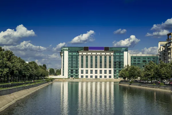 Biblioteka Narodowa w Bukareszcie — Zdjęcie stockowe