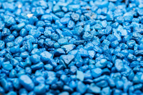 Pequenas rochas azuis — Fotografia de Stock