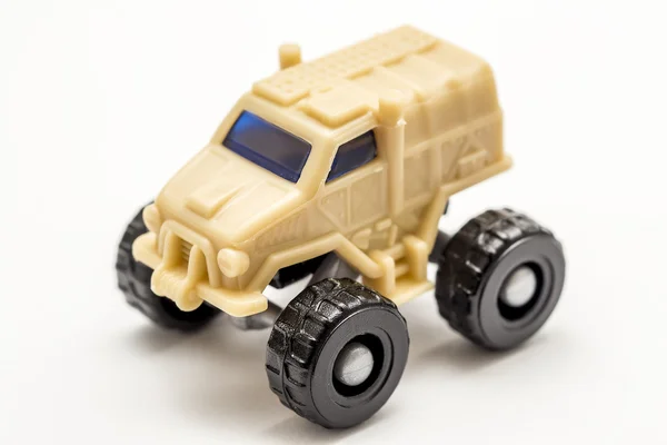 Carro de brinquedo do exército — Fotografia de Stock