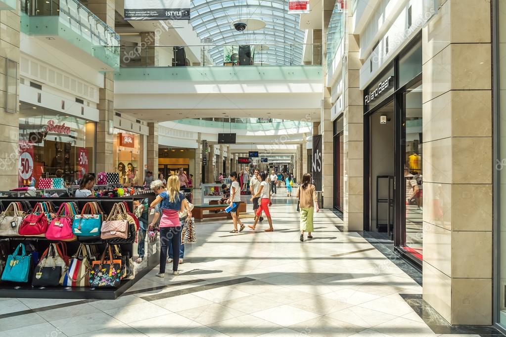 Shopping At AFI Cotroceni Mall In Bucharest, Romania