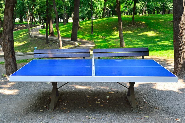 Ping pong masası — Stok fotoğraf