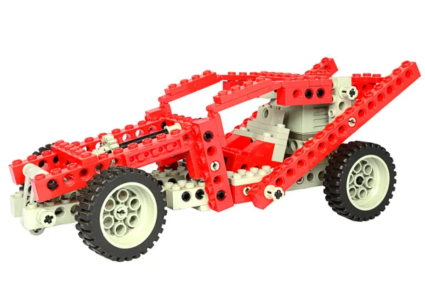 Carro de corrida de Lego — Fotografia de Stock