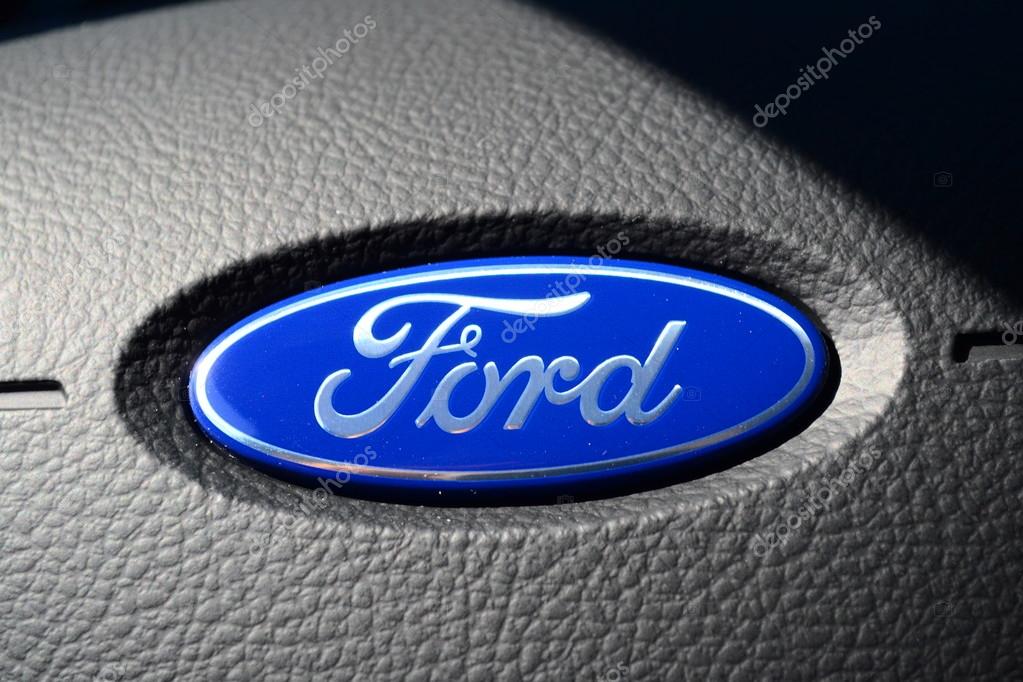 Ford Logo On The Wheel Of The New Ford Focus 2011