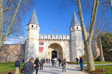 Topkapi Palace Gate clipart